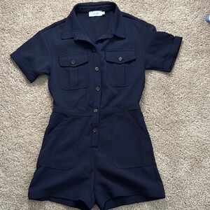 Greylin Button-Up Romper